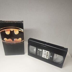 Batman VHS 1989 Michael Keaton Jack Nicholson